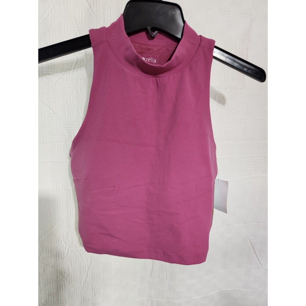 Zella Crop Tank Size M Pink Activewear